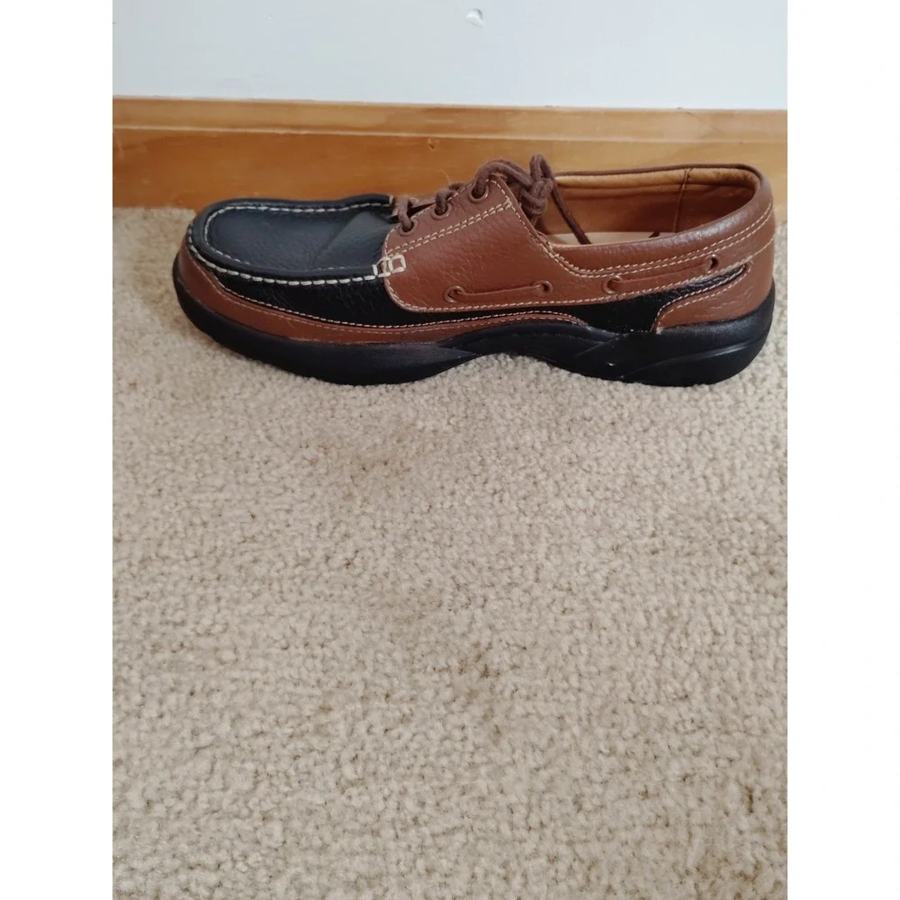 Dr. Comfort Patrick 8520 Men 9 Leather Comfort Diabetic Therapeutic Boat Shoes